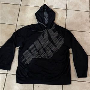 Men’s Nike black sweatshirt with gray decal, XL